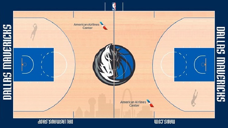Dallas Mavericks minicourt