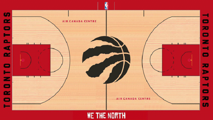Toronto Raptors minicourt