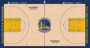 Golden State Warriors minicourt
