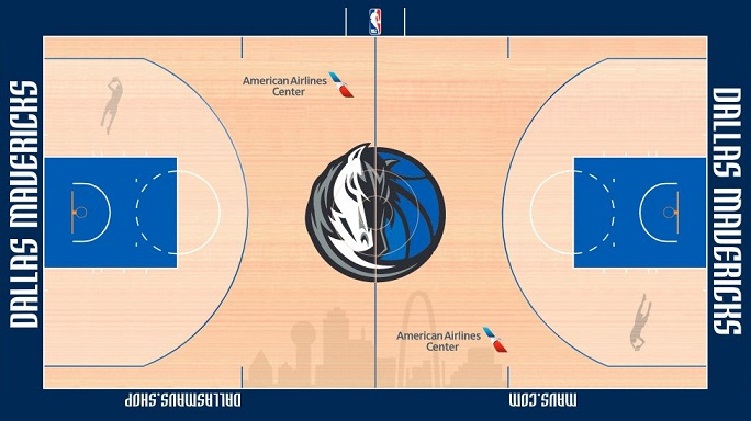 Dallas Mavericks mini court